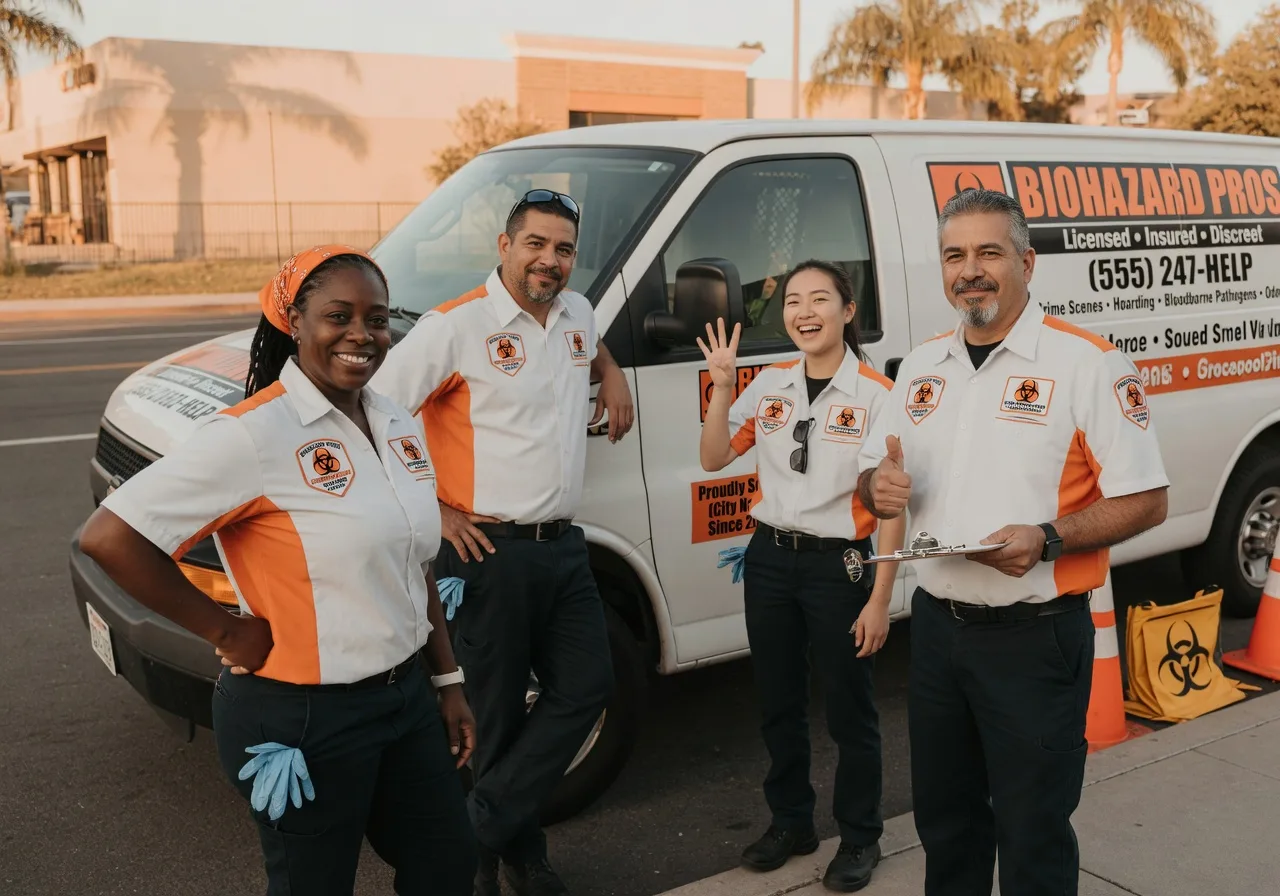 Biohazard Cleanup company in Marina, CA